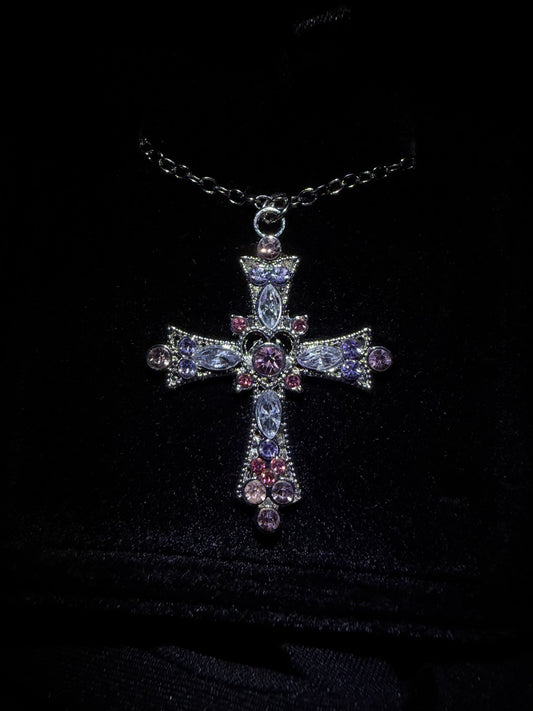 Blush Faith Cross